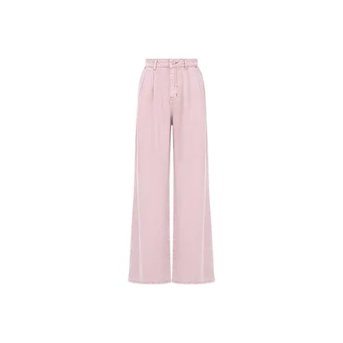 MEIYANG Jeans Women's Pink