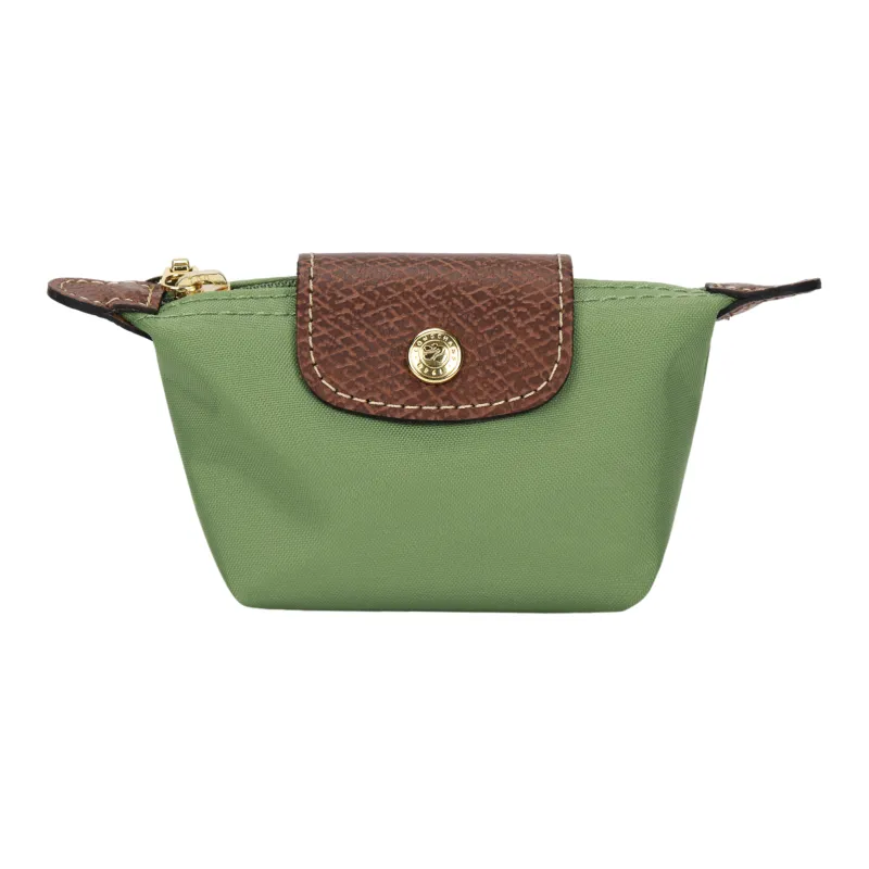 LONGCHAMP Le Pliage Polyamide Canvas Clutch Coin Purse Women's Avocado Green-0
