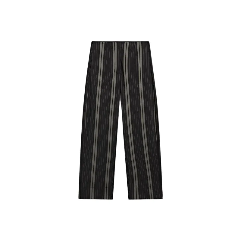 Massimo Dutti Casual Pants Women's Black-0