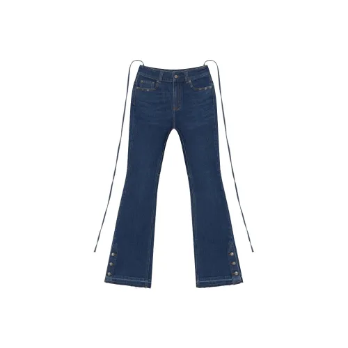 SMFK Jeans Women's Deep Sea Blue
