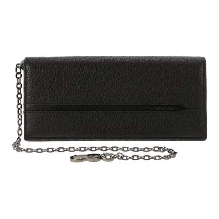 BVLGARI Design Wallet Women's Black-0