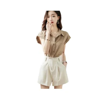 TERRE BLEUE Shirt Matching Set Women's