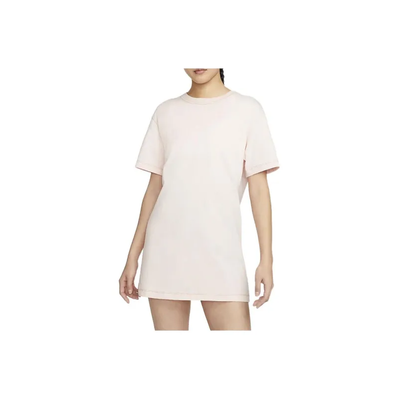 Nike Short-Sleeved Dresses Women's Pink-0