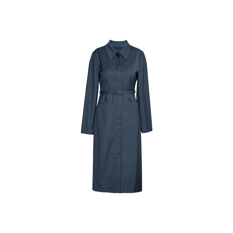 ROEYSHOUSE Long Sleeved Dresses Women's Dark Gray-0
