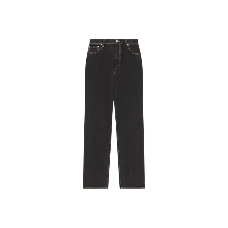 KENZO Logo patch Slim cut Jeans-0