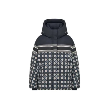 DIOR Dioralps Puffer Jacket Women's Blue