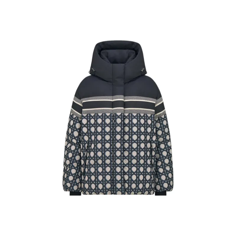 DIOR Dioralps Puffer Jacket Women's Blue-0