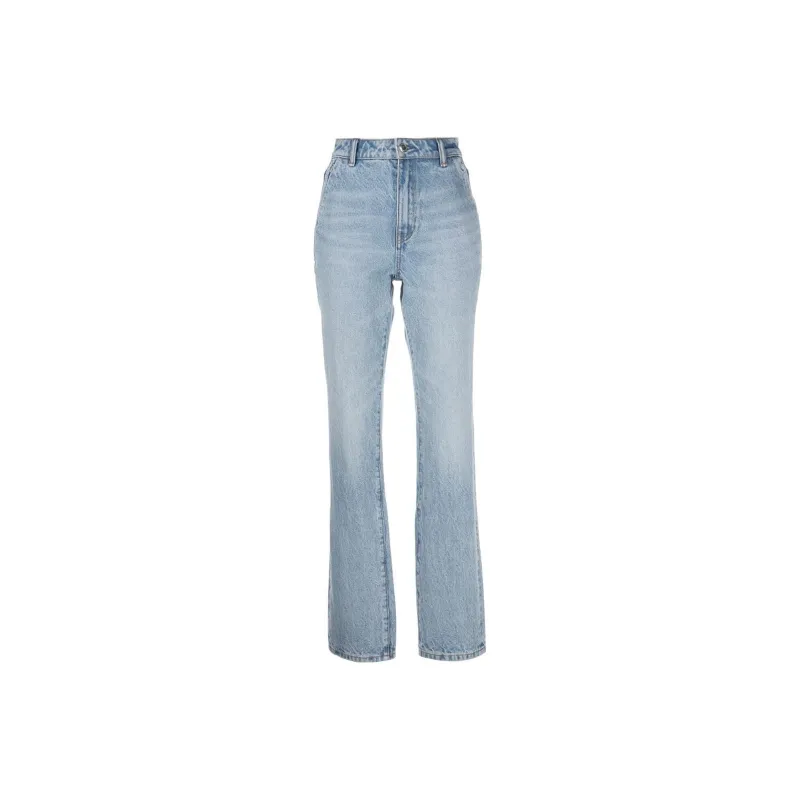 Alexander Wang Fly High waisted Jeans-0