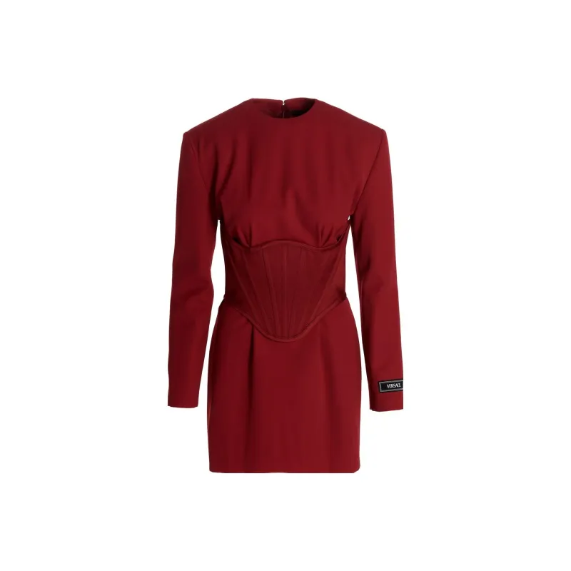 VERSACE Corset Mini Dress-0