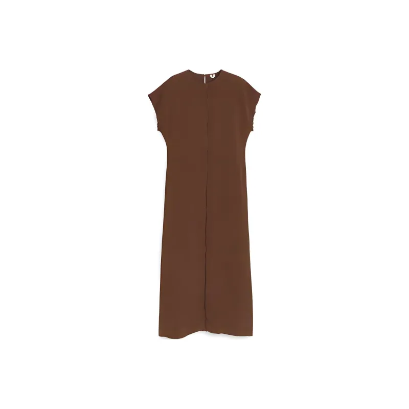 ARKET Short Sleeved Dresses Women's Brown-0