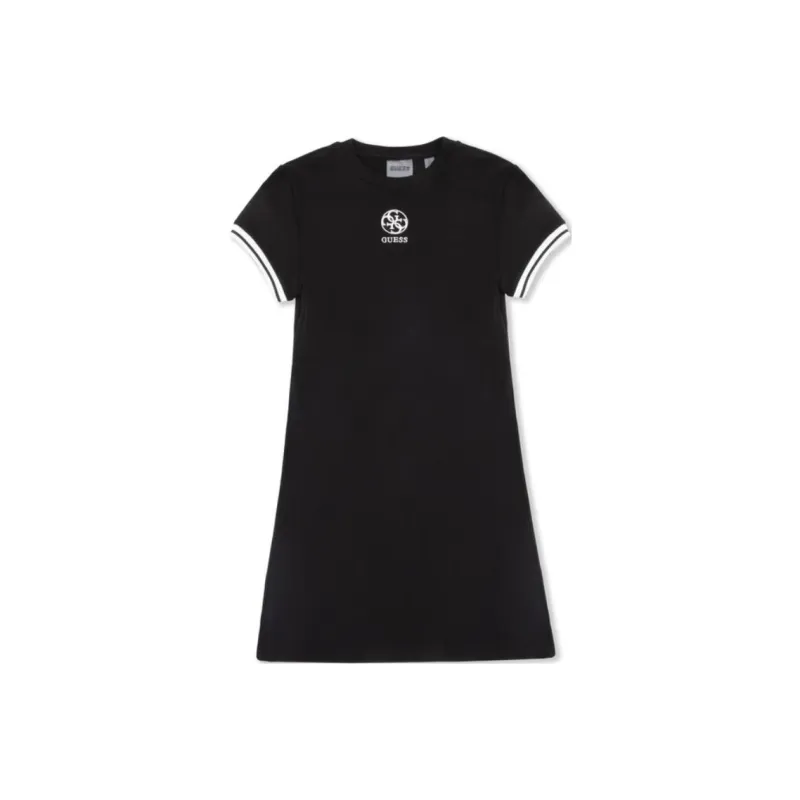 GUESS Short Sleeved Dress Women's Black-0