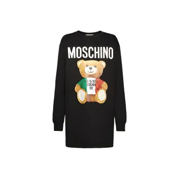 MOSCHINO Long Sleeved Dresses Women's Black