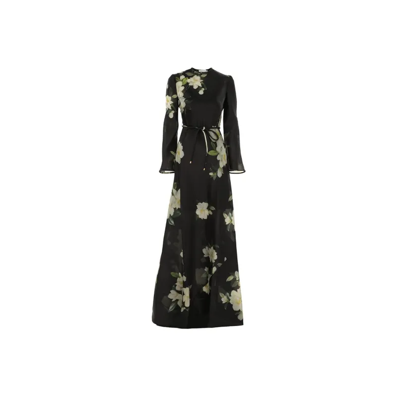 Zimmermann SS24 Long-Sleeved Dresses Women's Black-0