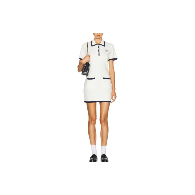SPORTY & RICH Hilary Mini Dress-0