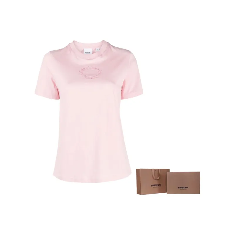 Burberry Short Sleeved Crewneck T Shirt-7