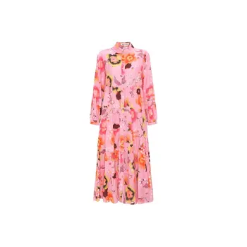 DVF Diane Von Furstenberg Long-Sleeved Dresses Women's Pink