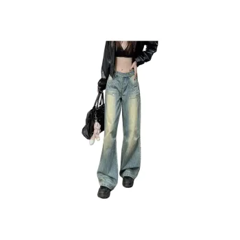 KULAIYA Jeans Unisex Blue