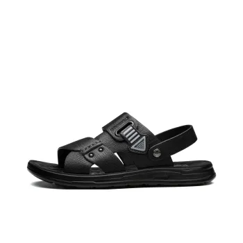 HAPPY DINO Beach Sandals Men Black