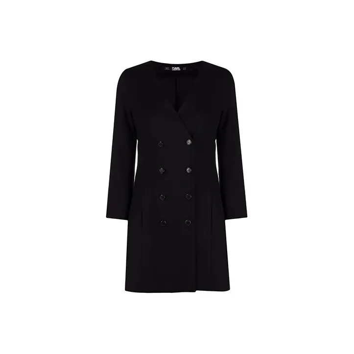 KARL LAGERFELD / Karl Lagerfeld Jeans Long-Sleeved Dresses Women's Black-0
