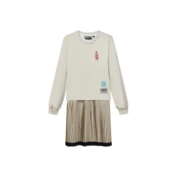 FILA Long Sleeved Dresses Women's Hyacinth Bean Gray