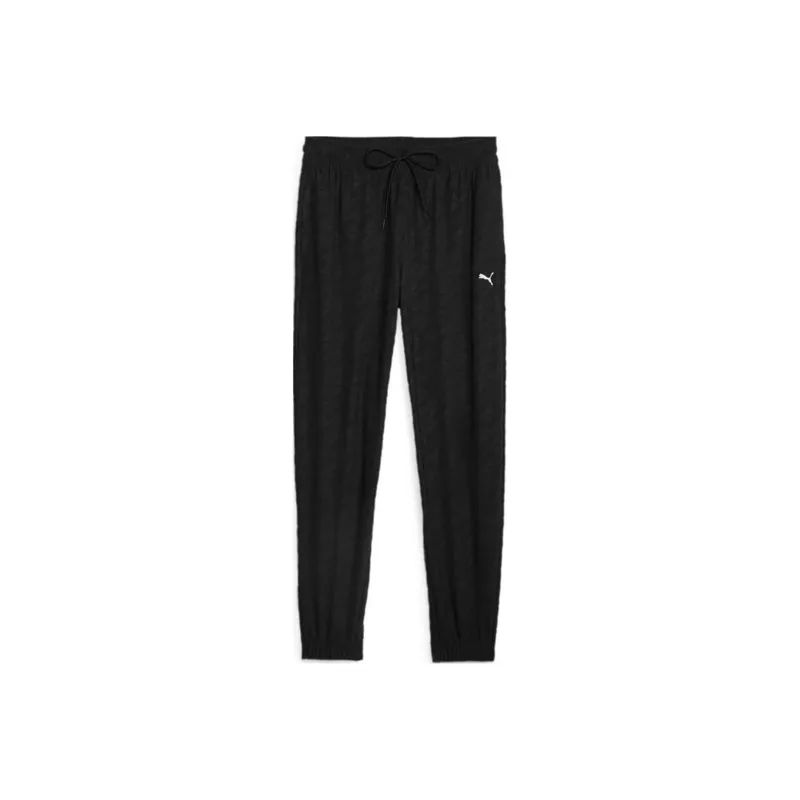 PUMA Knitted Sweatpants Women's All Black-0