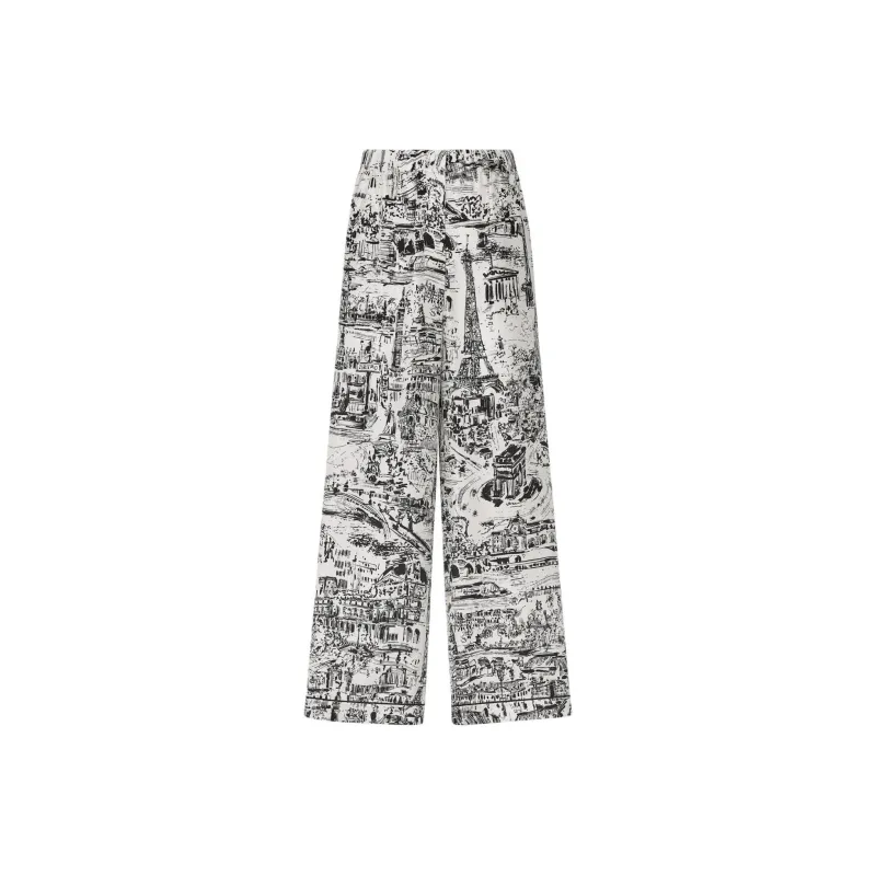 DIOR SS24 Casual Pants Women's Black-0