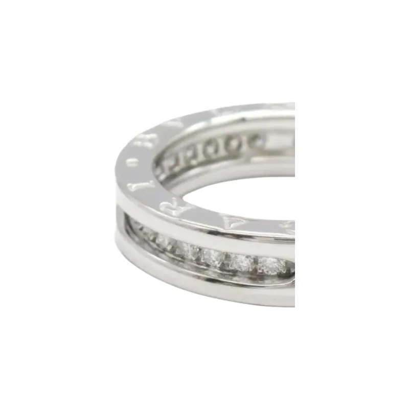 BVLGARI 18kt White Gold 10's B zero1 Ring-2