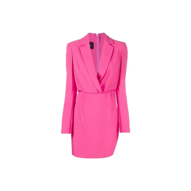 PINKO Long-Sleeved Dresses Women's Fuchsia-0