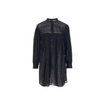 ISABEL MARANT Long-Sleeved Dresses Women's Black