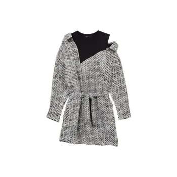 Maje Long Sleeved Dresses Women's Gray