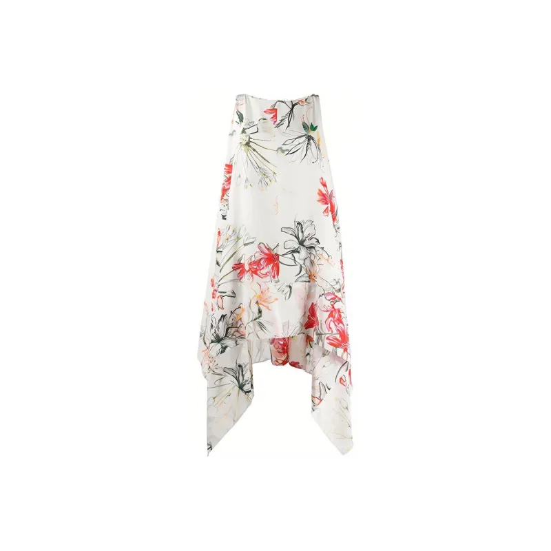 Alexander McQueen Sleeveless Dresses Women's White-0