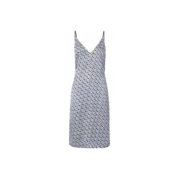 Burberry Sleeveless Dress Women's Blue