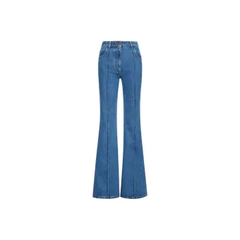 Oscar De La Renta High-rise Bootcut Jeans