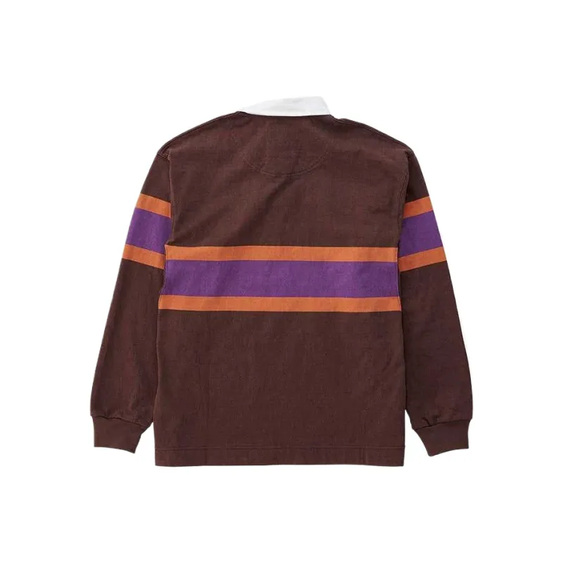 Gramicci Rugby Jersey Unisex Brown-1