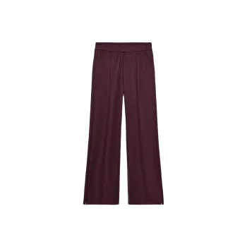 ZARA Casual Pants Women's Burgundy Burgundy