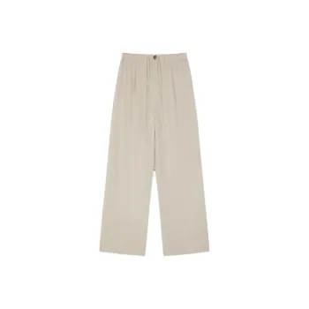 IHIMI Casual Pants Women's Ecru