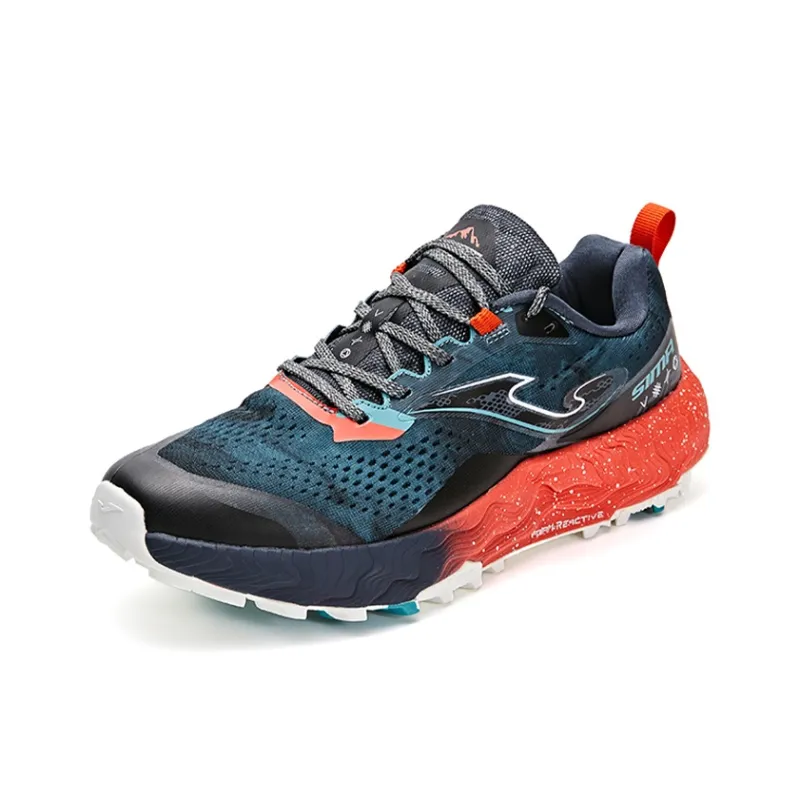 Joma Low Top Trail Running Shoes Men's Black Red-2