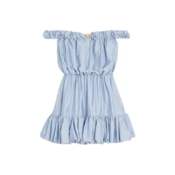 CELINE SS23 Sleeveless Dress Women's Blue