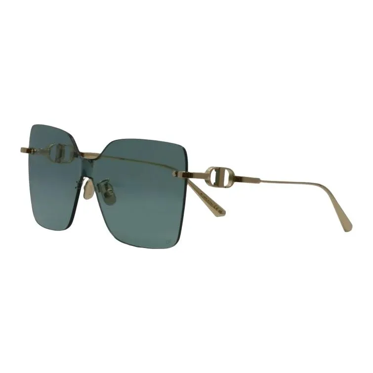 DIOR Square Sunglasses Women's Gold-0