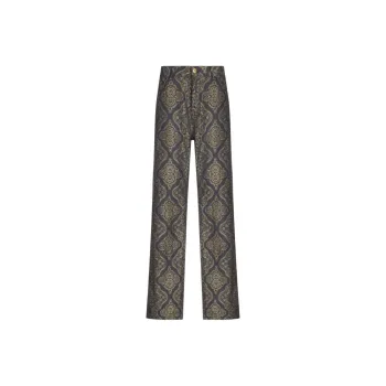 ETRO Paisley Printed Straight Leg Trousers