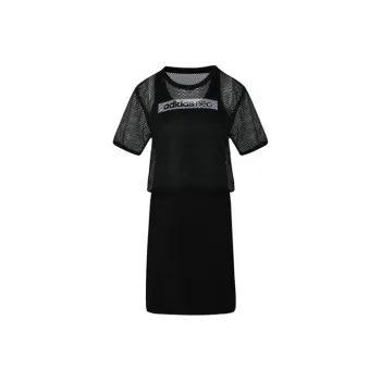 Adidas Neo Short Sleeved Dresses Women's Black