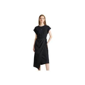 NINE WEST Short-Sleeved Dresses Women's Black