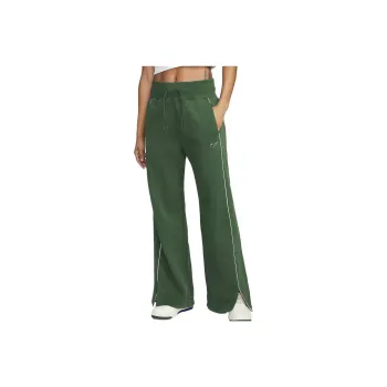Nike Sportswear Phoenix Fleece Knitted Sports Pants Women's Green