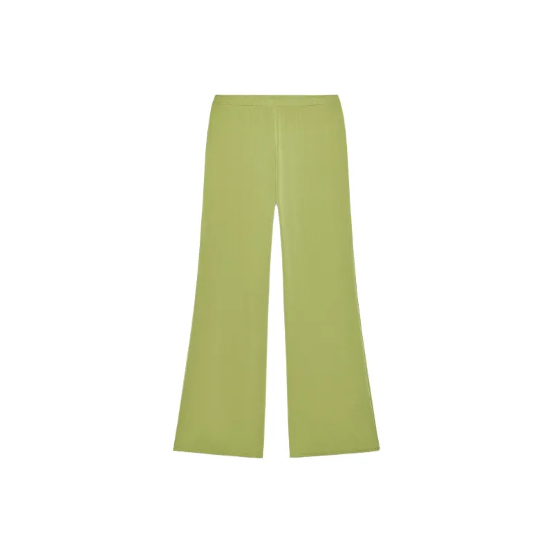 ZARA Casual Pants Women's Green-0