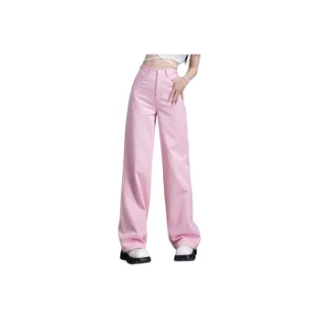 You Cow Me Pants Women's Jeans Women's Pink