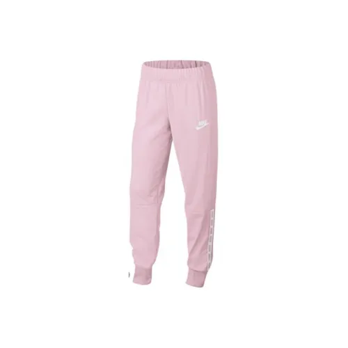 Nike Knitted Sweatpants Women's Pink