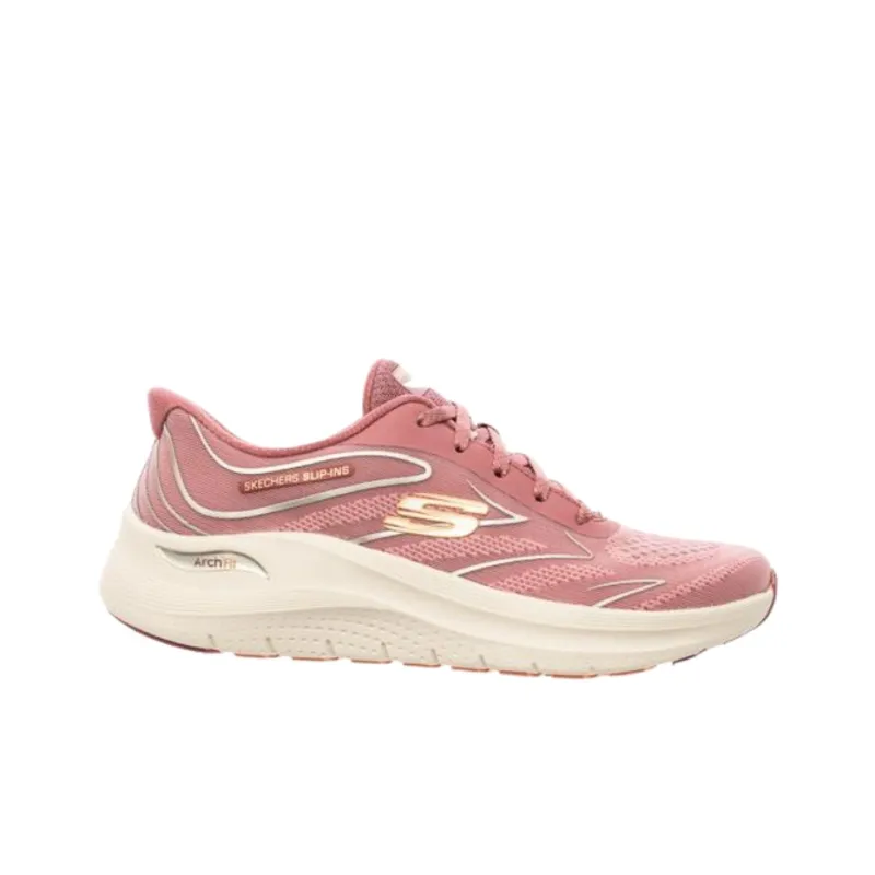 Skechers ARCH FIT 2.0 Low Top Running Shoes Women's Dusty Pink-1
