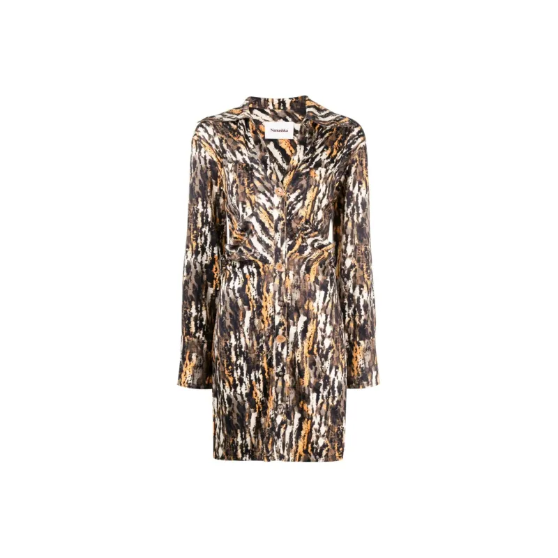 NANUSHKA Long-Sleeved Dresses Women's Multicolor-0