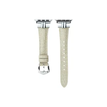 KVZUVUU Watch Band Apple Compatibility Cowhide Leather Material