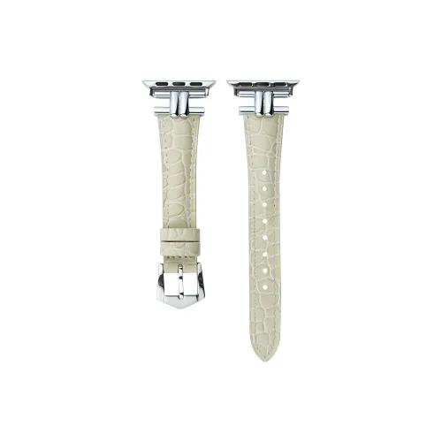 KVZUVUU Watch Band Apple Compatibility Cowhide Leather Material